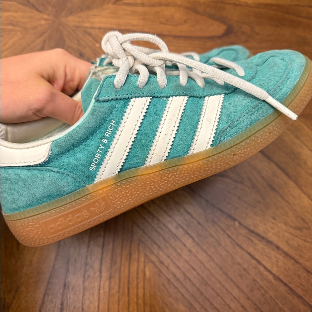 Adidas x Sporty & Rich green handball spezial shoes - Picture 3 of 7